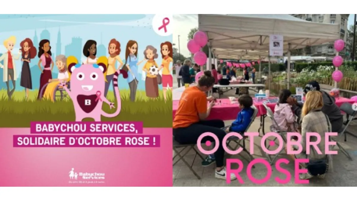 Babychou Services lance une cagnotte solidaire pour Octobre Rose