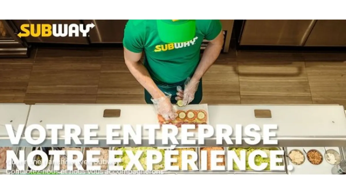 Subway Rue Neuve 22 ans après son 1er restaurant français, Subway ouvre un nouvel ...