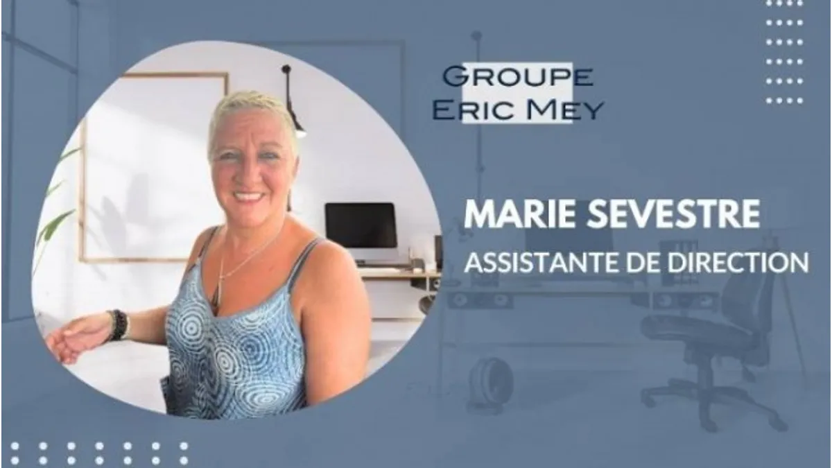 Eric Marie Portrait de Marie SEVESTRE, l'incontournable assistante du Groupe Eric Mey