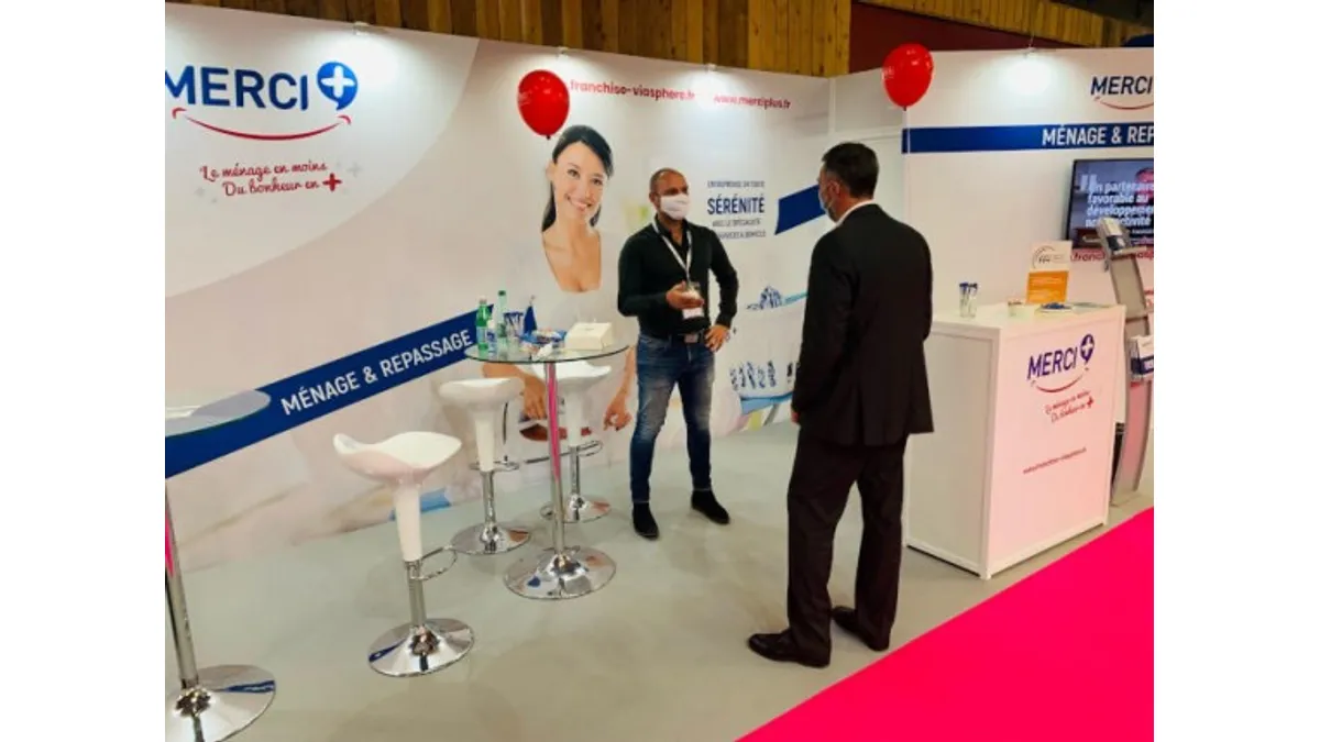 Merci MERCI+ participe au salon Franchise Expo Paris 2023