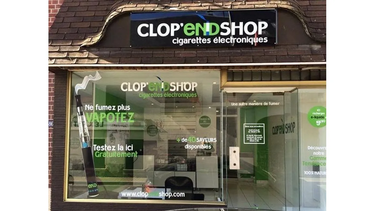 Ouverture d’un magasin de cigarettes électroniques Clop’end Shop à Méru