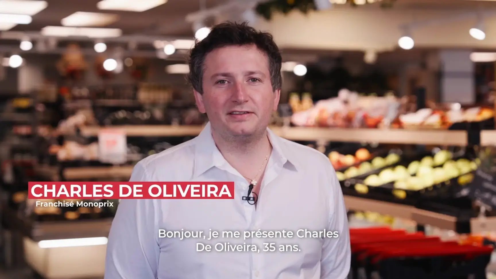 « Je n'étais pas fait pour l'école, j'ai racheté ma première entreprise à 18 ans », Charles de Oliveira, franchisé Monoprix