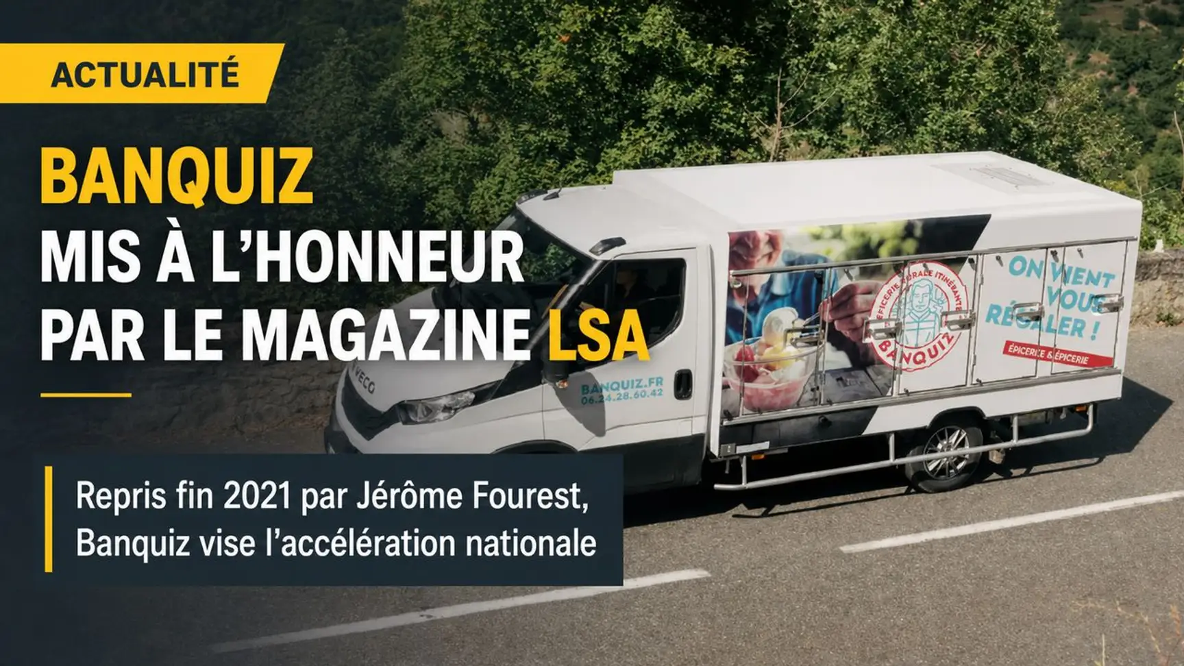 Banquiz mis à l'honneur dans un dossier LSA