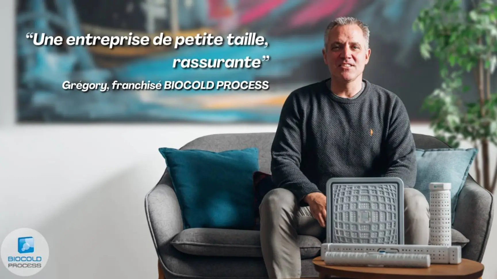 Après 20 ans de salariat, Grégory choisit BIOCOLD PROCESS pour écrire sa nouvelle vie d’entrepreneur