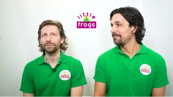 Johan Sarfati et Gaétan de Finance, co-fondateurs Little Frogs