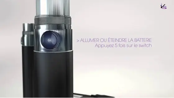 Fonctionnement des batteries eGo-C Twist et Upgrade