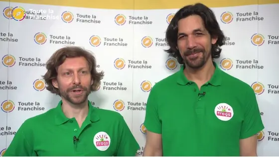 Johan Sarfati et Gaëtan de Finance, Directeur général et Président Little Frogs
