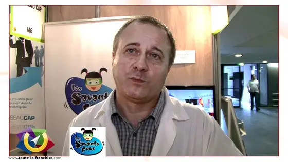 Interview franchiseur ; Patrick ROUGEON, fondateur LES SAVANTS FOUS