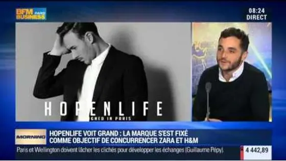 Interview de David Giuili, Directeur Franchise Hopenlife, chez BFM Business