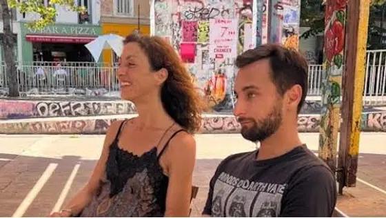 ego glacier présenté par Quentin le manager et Véronique la fondatrice
