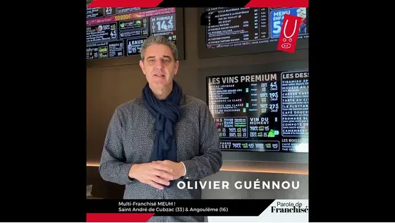 Interview de Olivier GUÉNNOU , franchisé MEUH ! RESTAURANT