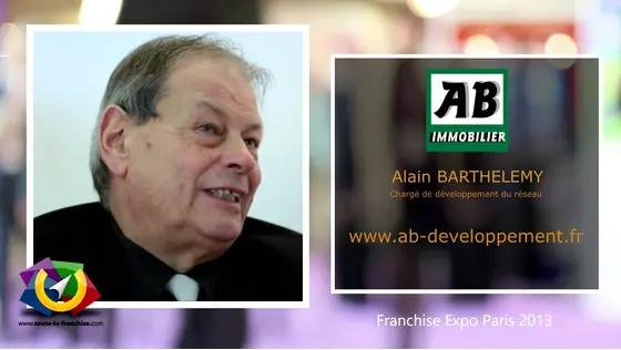 Vidéo franchiseur : Alain Barthélémy gérant AB IMMOBILIER