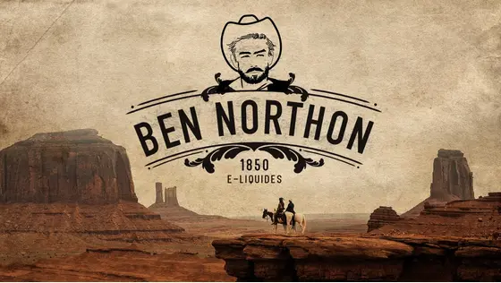 La gamme d'e-liquide Ben Northon vendue chez MaClope