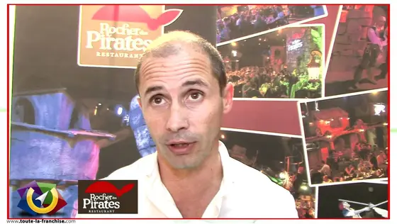 Jean Charles BISSONNIER, franchiseur ROCHER DES PIRATES