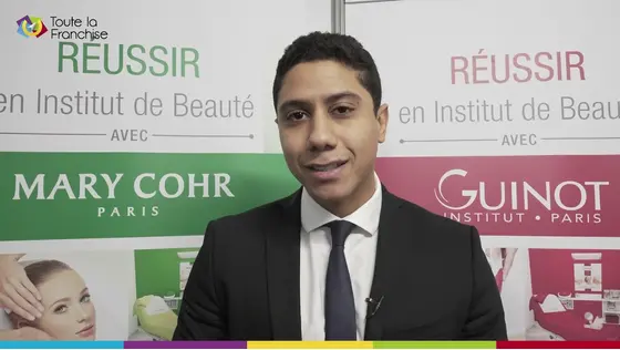 Anas Sahibousidq, responsable du développement Guinot Mary Cohr
