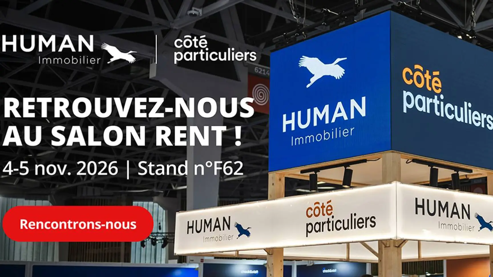 Côté Particuliers participera au salon RENT 2026 à Paris