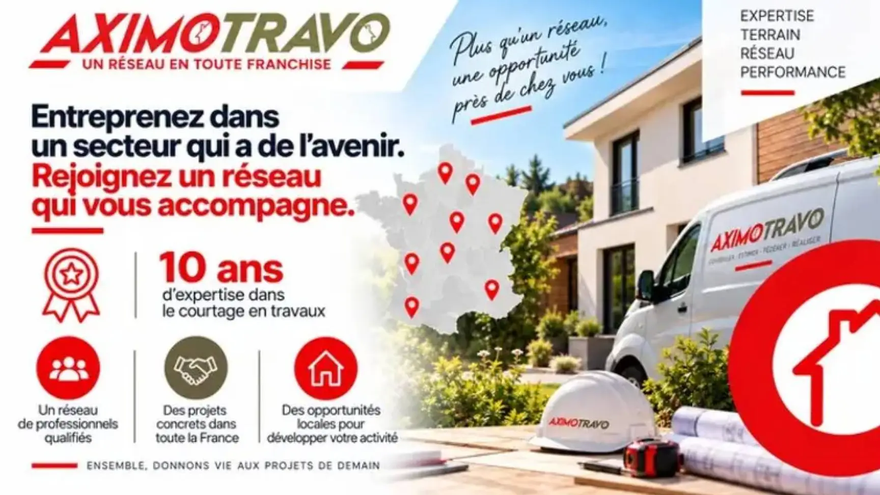 Aximotravo poursuit son développement avec l’arrivée de 3 nouveaux licenciés dans les départements 31, 68 et 971