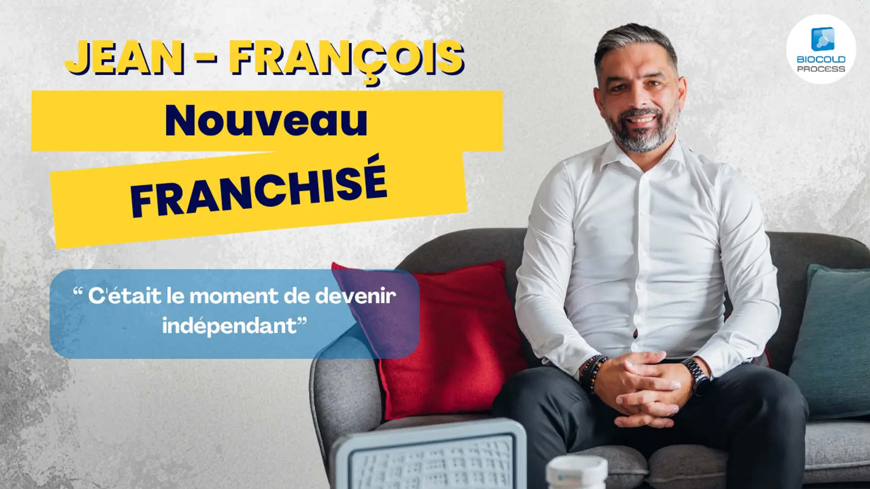 « C'était le moment de devenir indépendant pour moi » : Jean-François, franchisé Biocold Process dans la région rouennaise