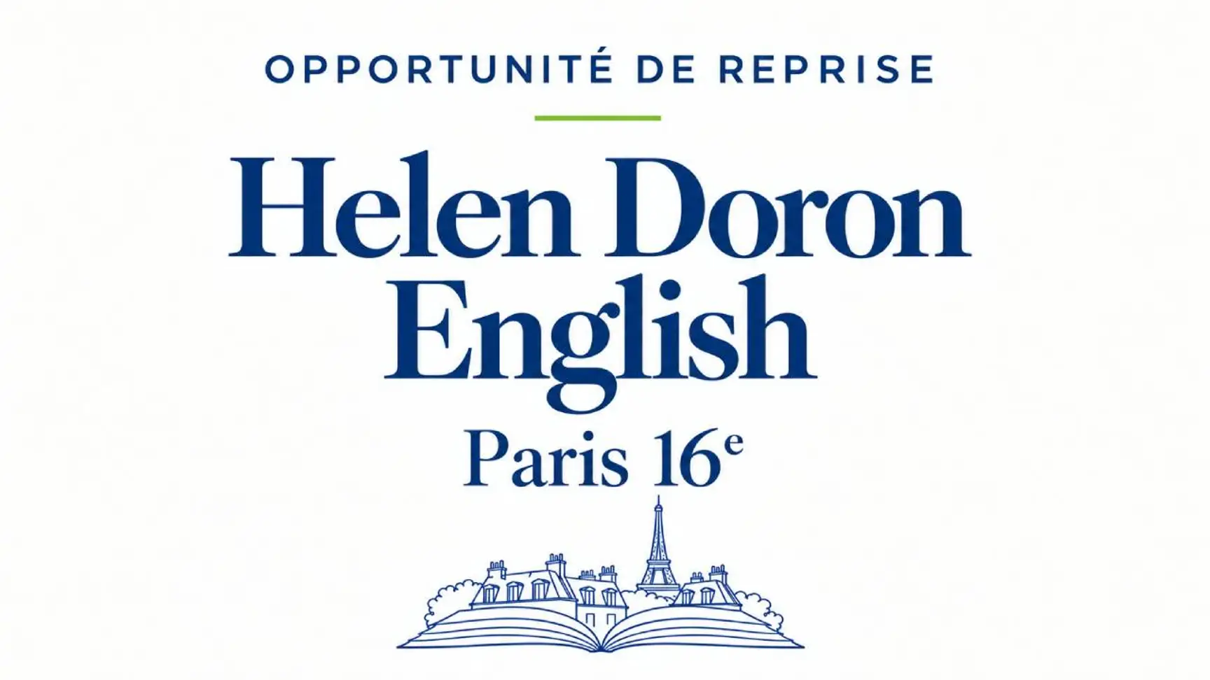 Helen Doron English : un centre rentable à reprendre dans le 16e arrondissement de Paris