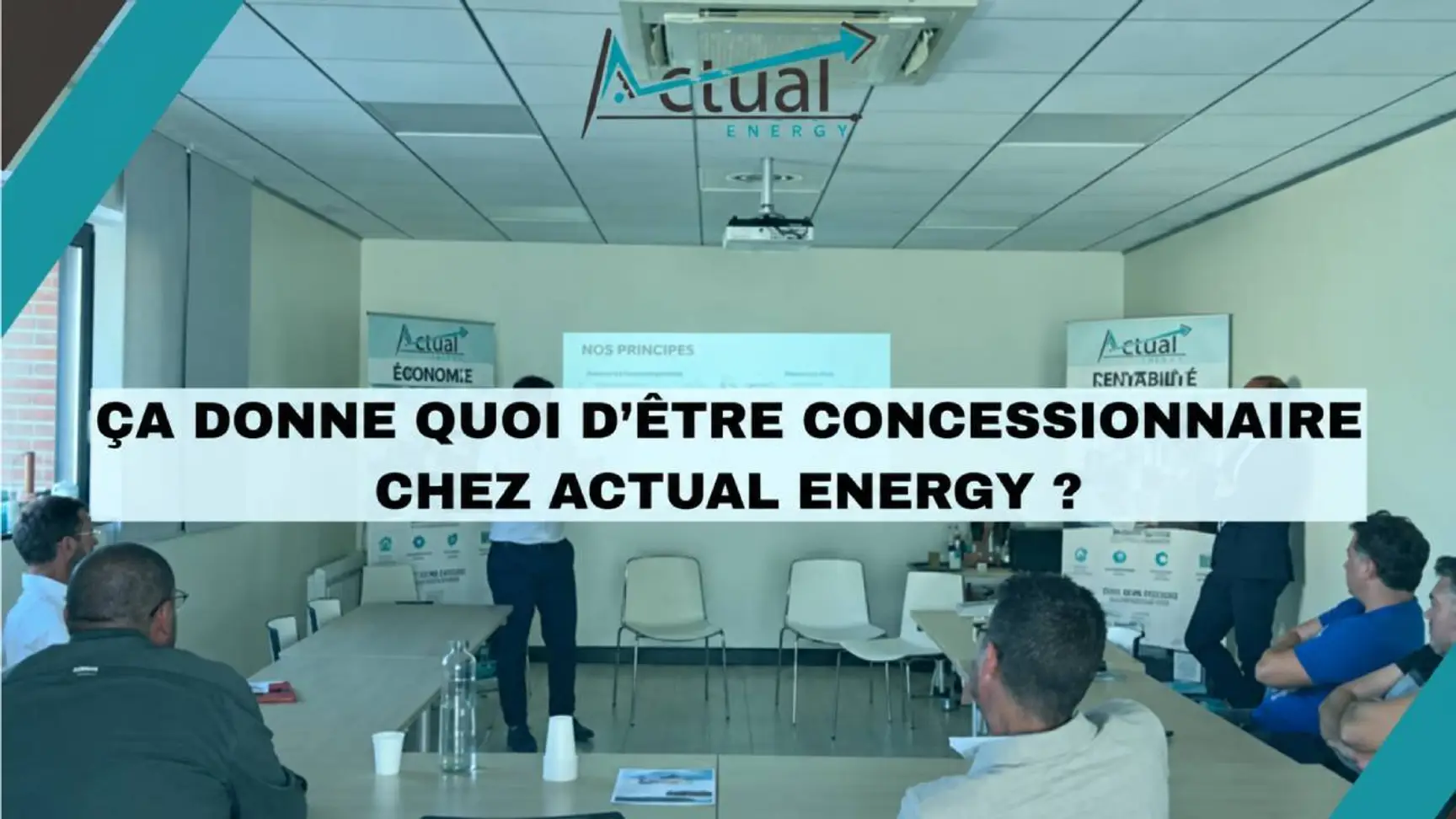 Actual Energy accompagne ses concessionnaires à chaque étape, du lancement au développement de leur activité