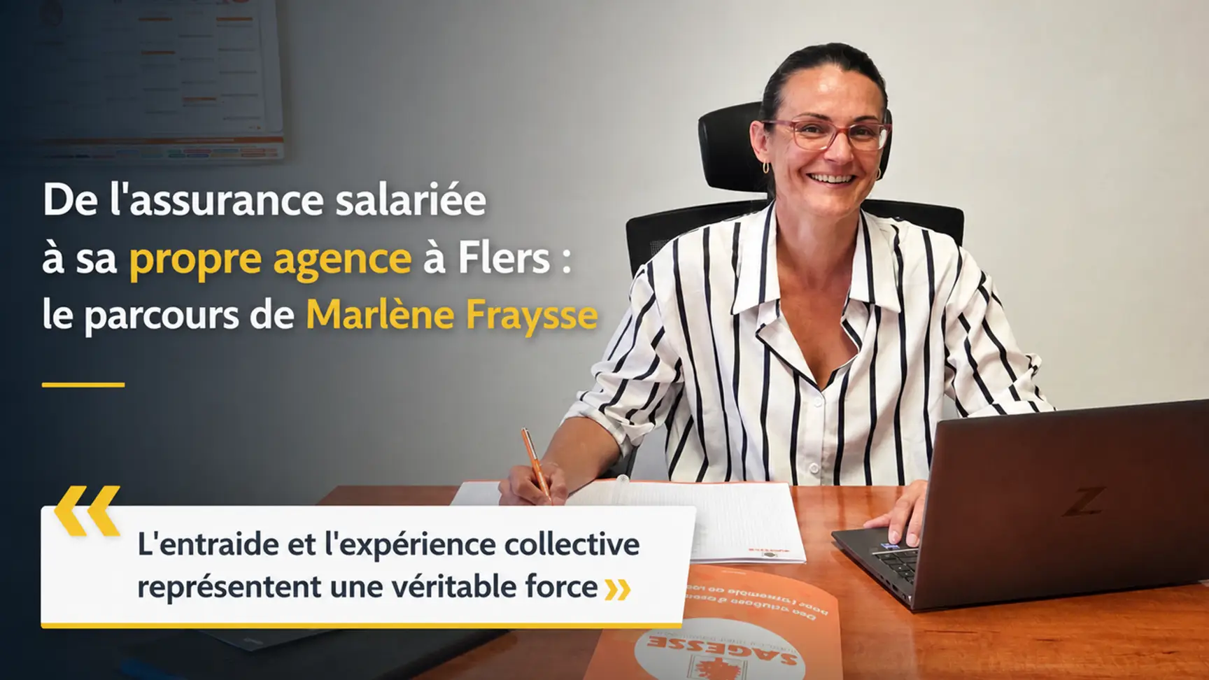 Marlène Fraysse entreprend avec SAGESSE dans la Manche et l’Orne
