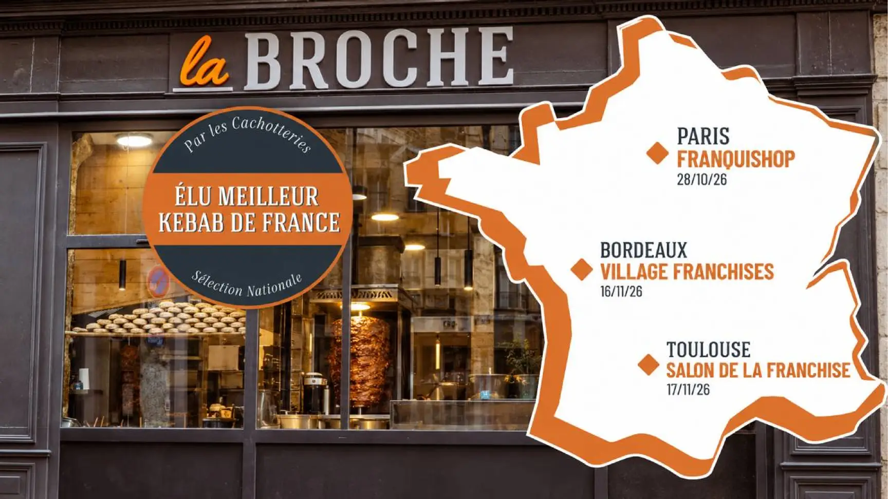 Et si une rencontre faisait avancer votre projet ? La Broche vous attend sur trois salons