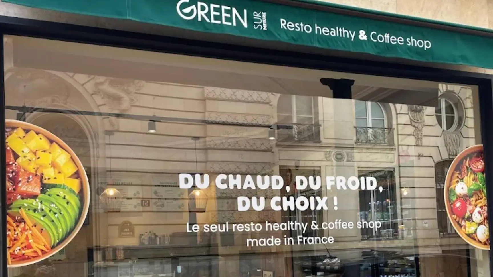 Green sur mesure fait ses premiers pas à Paris